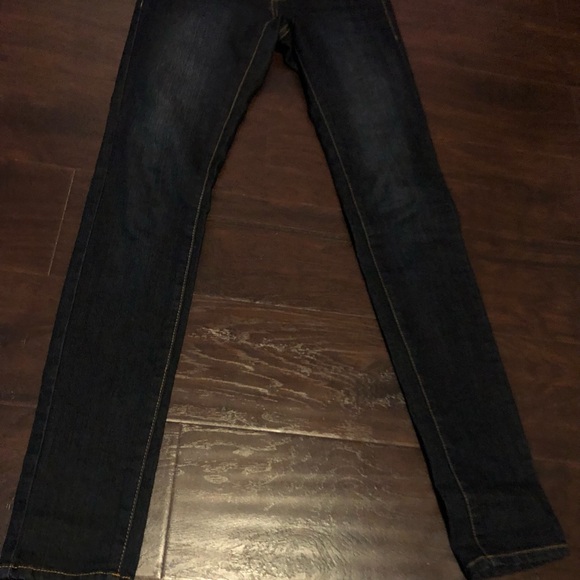 Blue Asphalt Dark Skinny Denim - Picture 4 of 6
